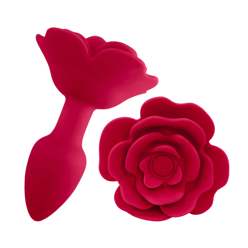 Stemulator Rose Vibrating Butt Plug - 5 LEFT!