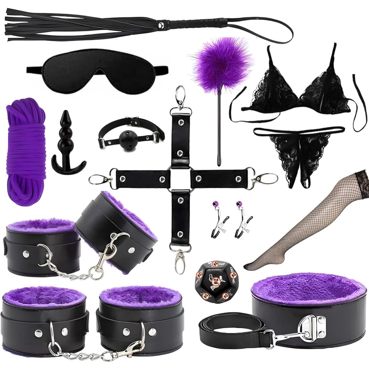 Kits de restricciones de Bondage sexual