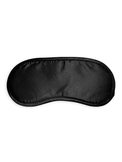 Onyx Blindfold BLACK SATIN BLINDFOLD