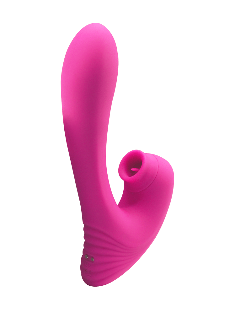 Unraveled DUAL-ACTION VIBRATOR WITH TICKLER