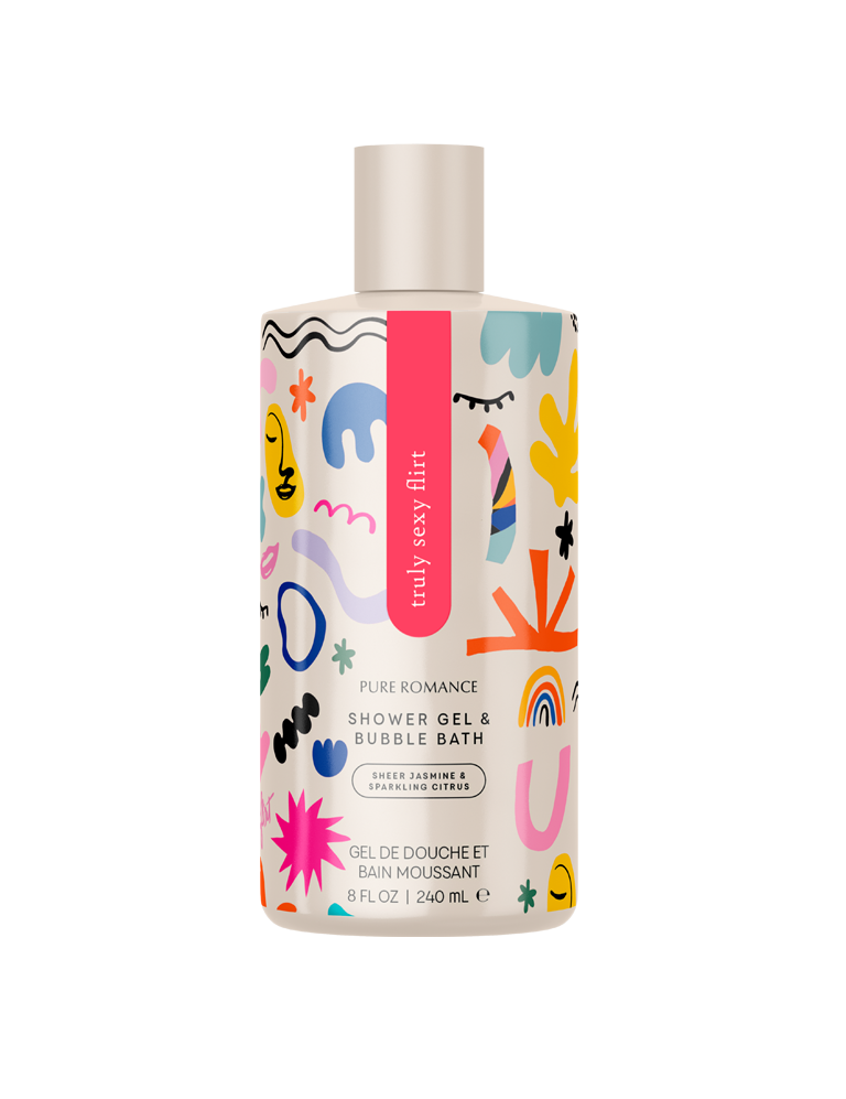 Shower Gel & Bubble Bath - Truly Sexy Flirt SHOWER GEL & BUBBLE BATH