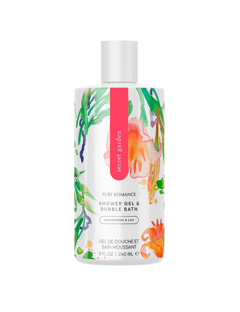 Shower Gel & Bubble Bath - Secret Garden SHOWER GEL & BUBBLE BATH
