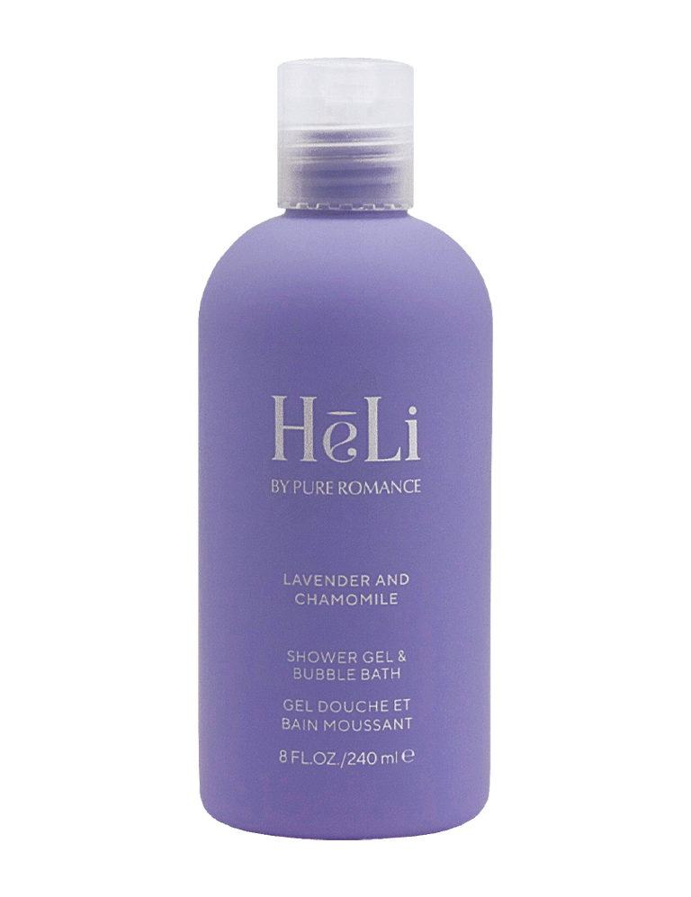 HēLi - Shower Gel & Bubble Bath - Lavender & Chamomile SHOWER GEL & BUBBLE BATH