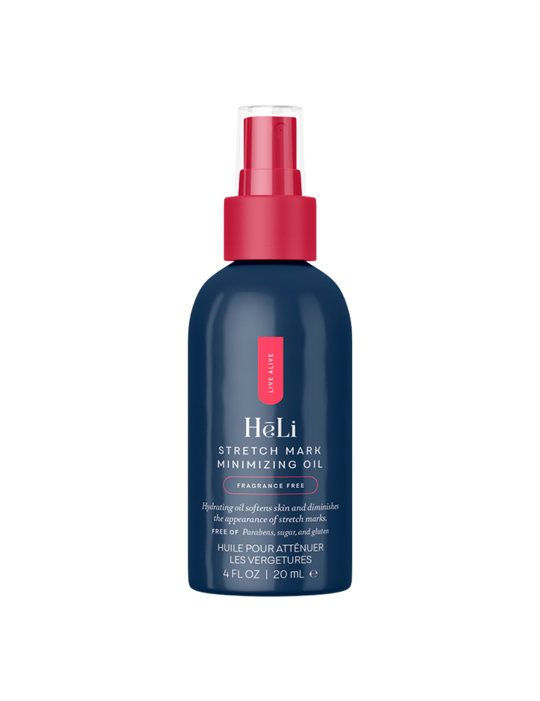 HēLi - Stretch Mark Minimizing Oil SKIN HYDRATOR AND SMOOTH