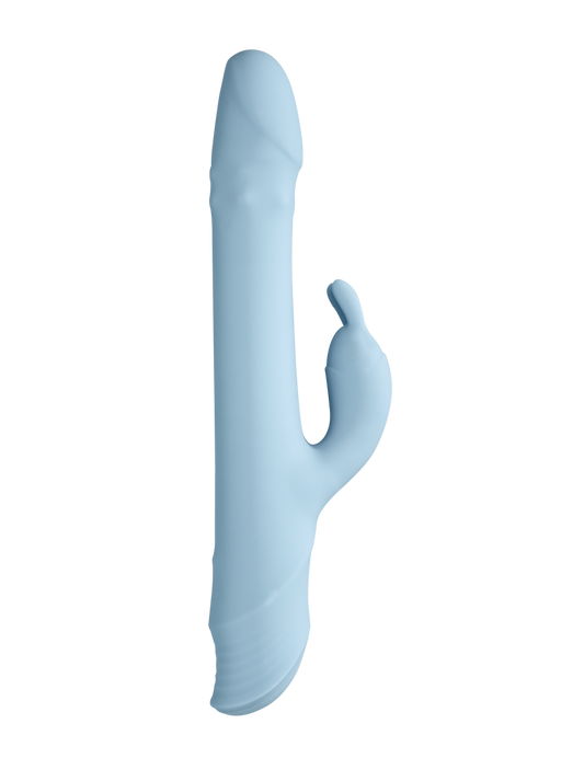 Triple Orgasm Machine THRUSTING DUAL ACTION VIBRATOR